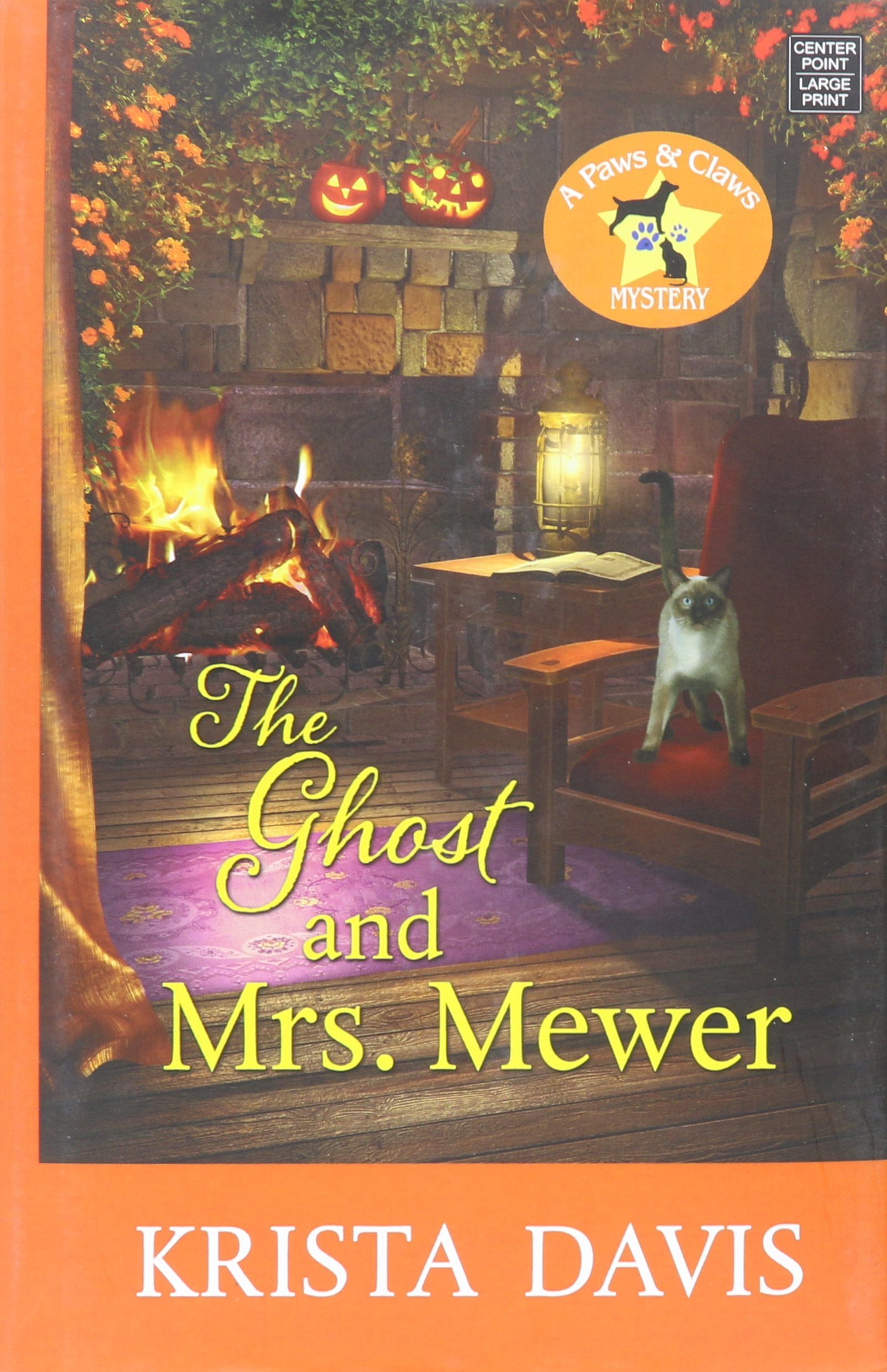 large print cover of The Ghost and Mrs. Mewer